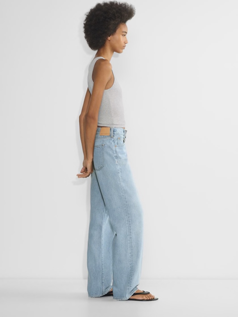 Denim Forum The '90s So-Soft Lo-Rise Baggy Jean - Picture 2 of 7